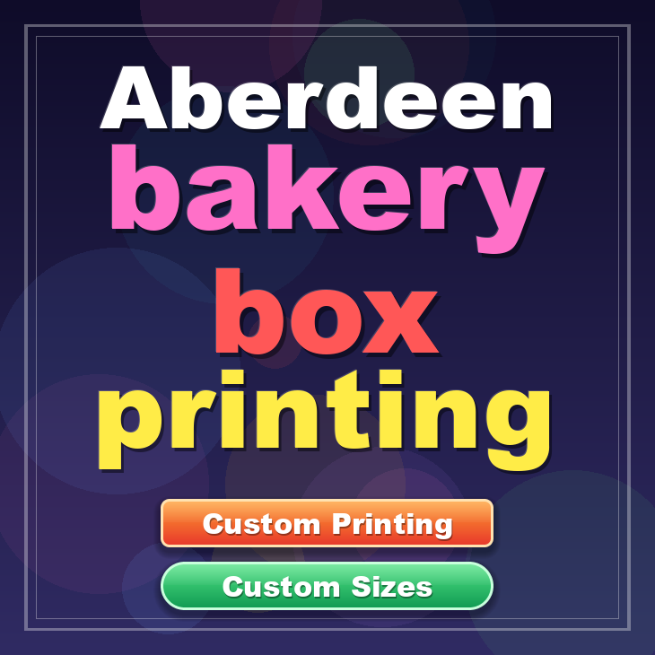 Aberdeen bakery box printing