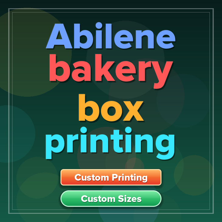Abilene bakery box printing