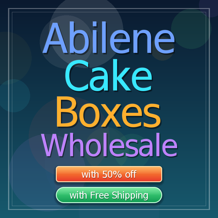 Abilene cake boxes