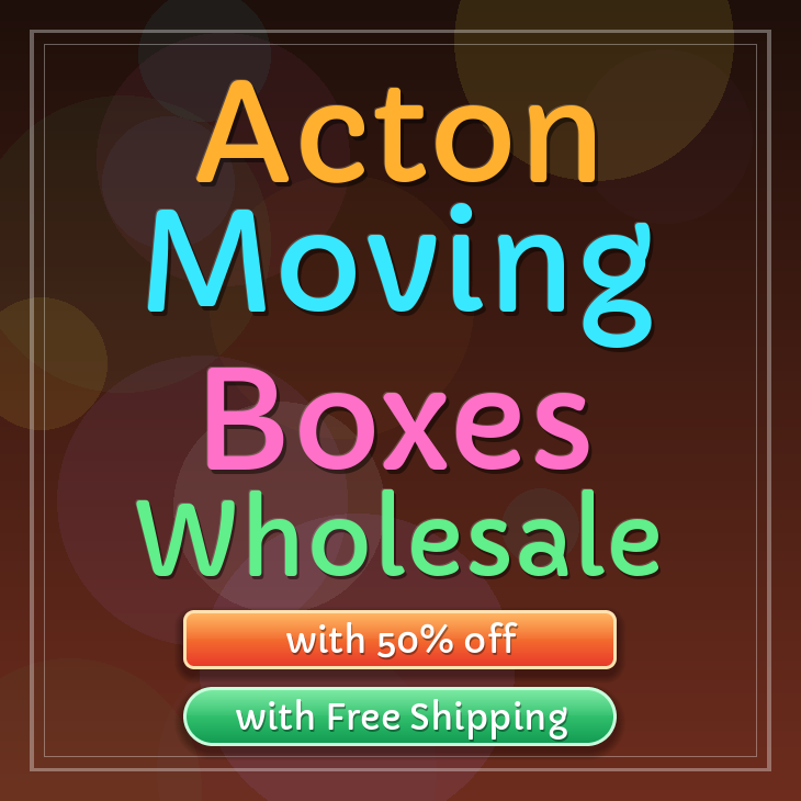 Acton moving boxes