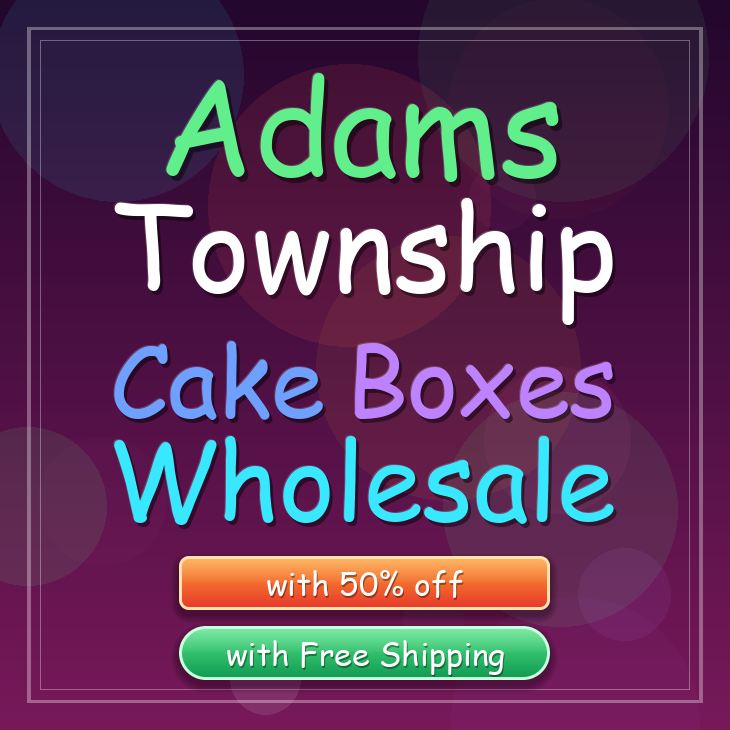 Adams Township cake boxes