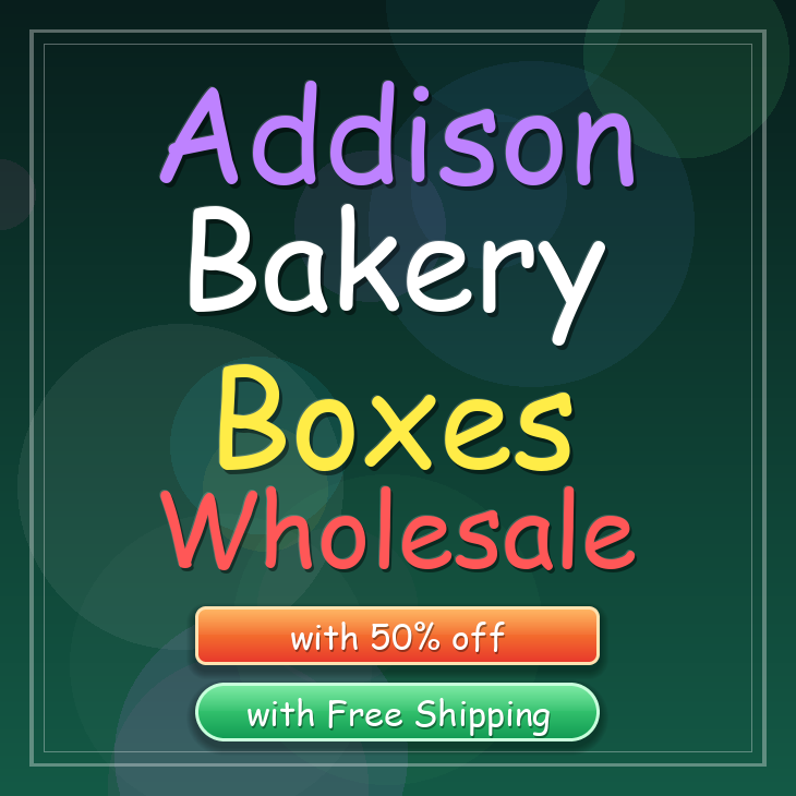 Addison bakery boxes