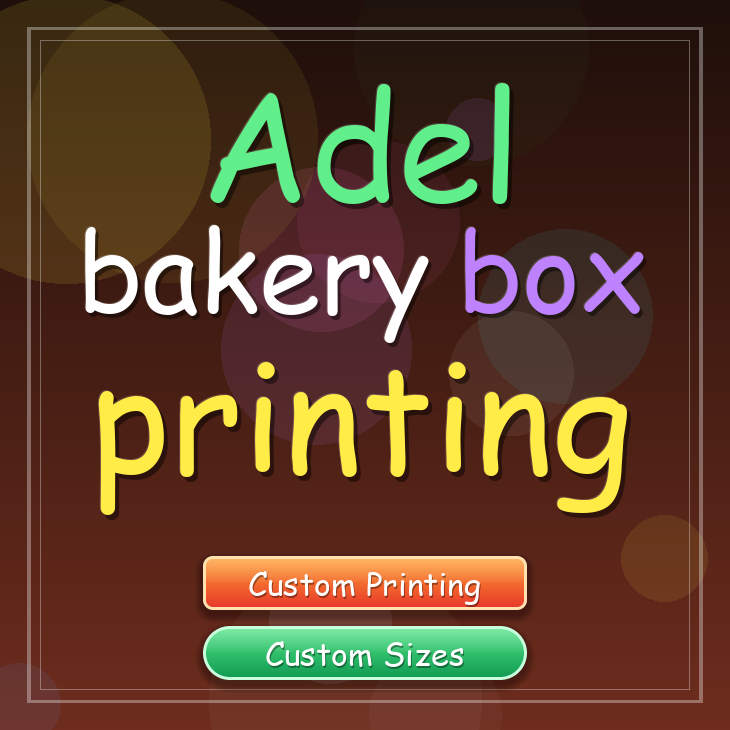 Adel bakery box printing