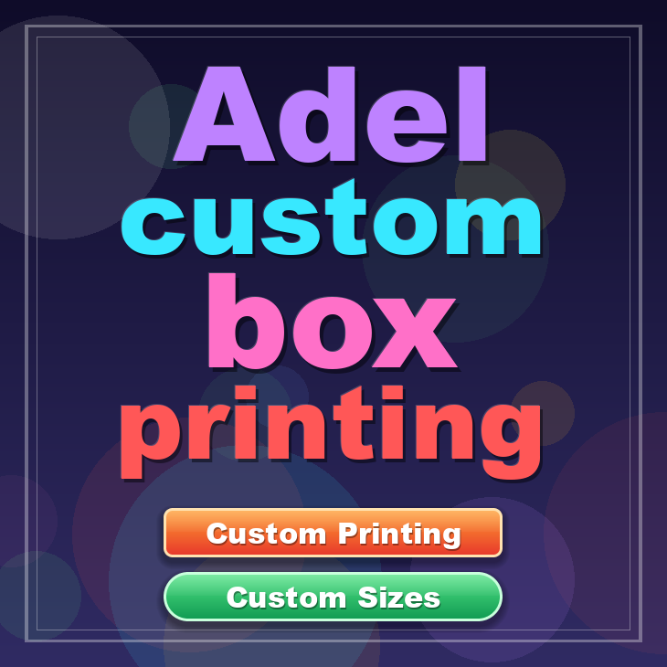 Adel custom box printing