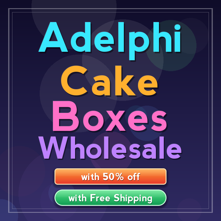 Adelphi cake boxes