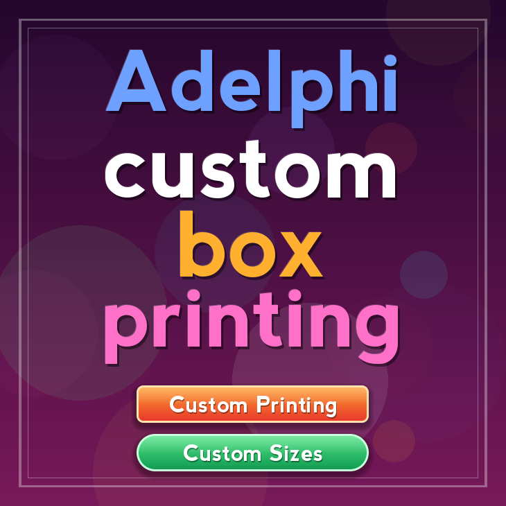 Adelphi custom box printing