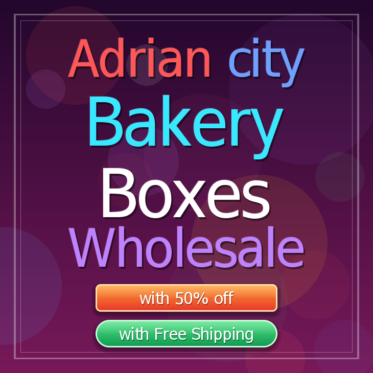 Adrian City bakery boxes