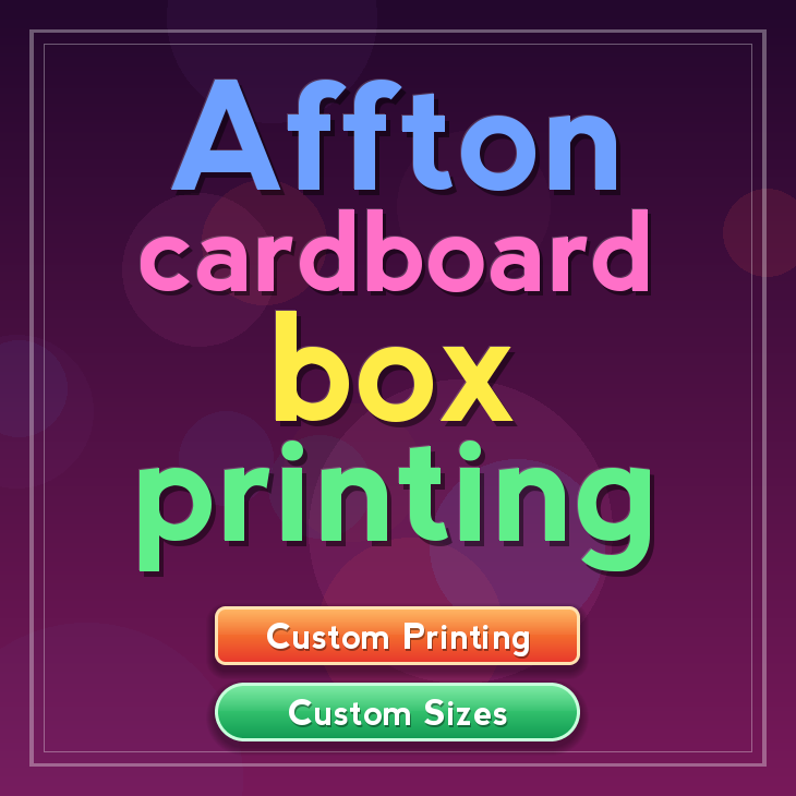 Affton cardboard box printing