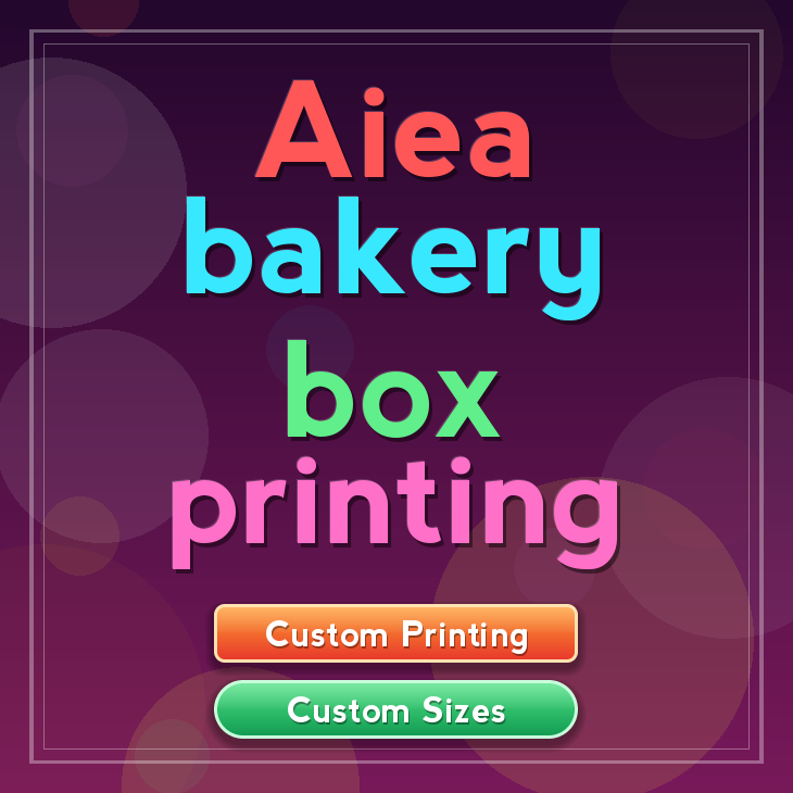 Aiea bakery box printing