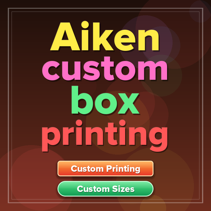 Aiken custom box printing