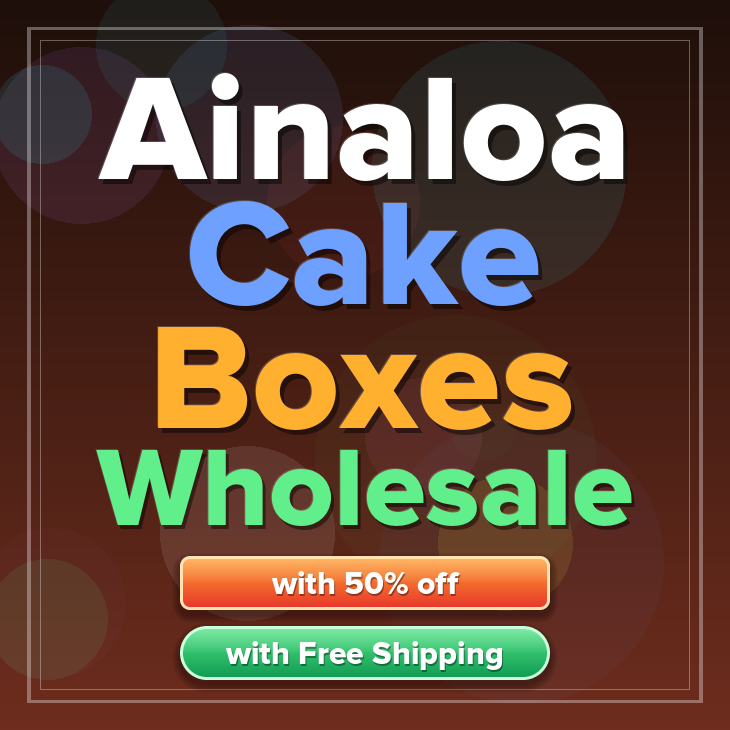 Ainaloa cake boxes