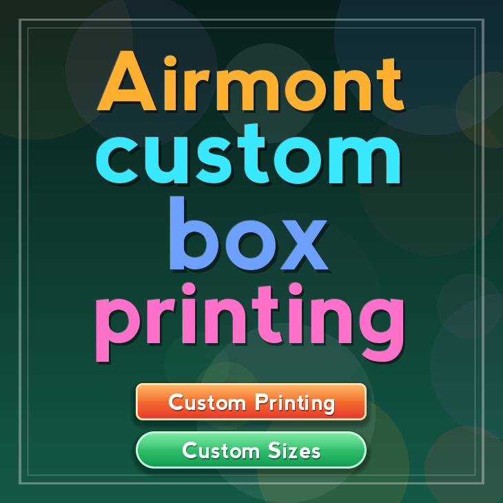 Airmont custom box printing