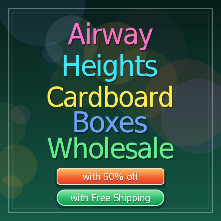 Airway Heights cardboard boxes