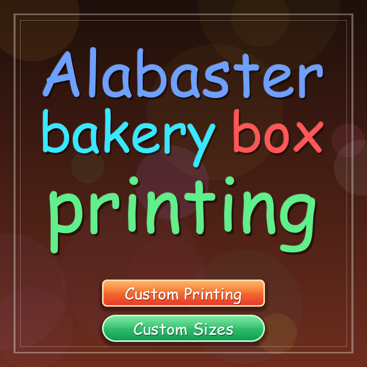 Alabaster bakery box printing