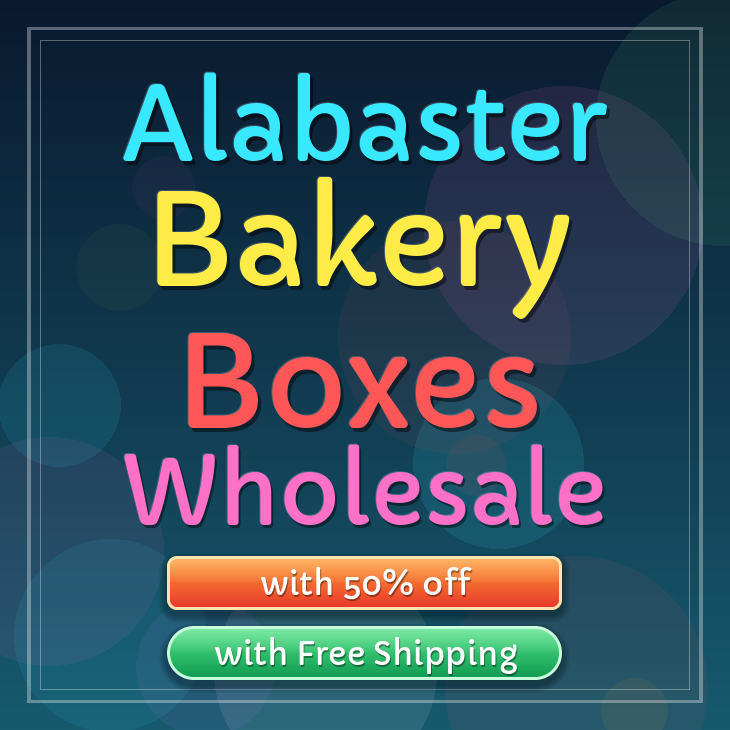 Alabaster bakery boxes