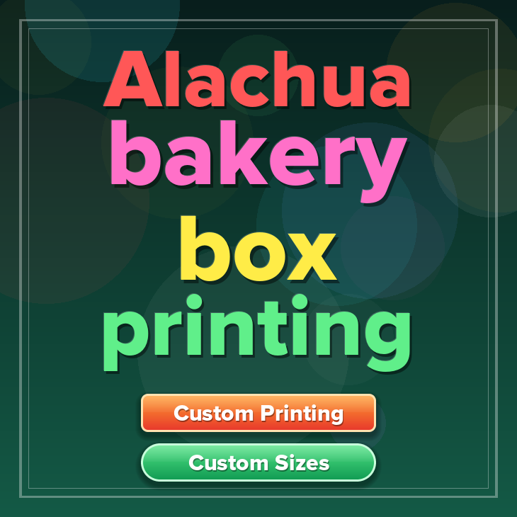 Alachua bakery box printing