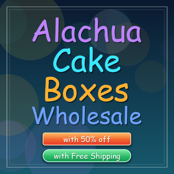 Alachua cake boxes