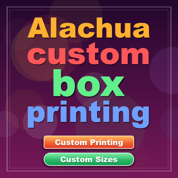 Alachua custom box printing