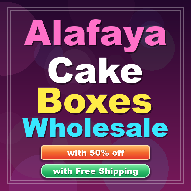 Alafaya cake boxes