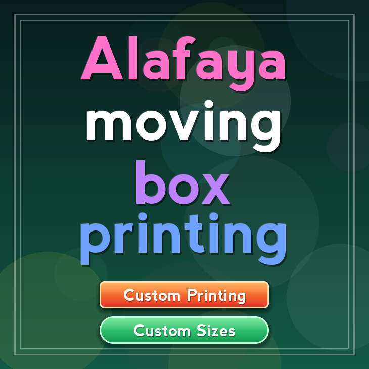 Alafaya moving box printing