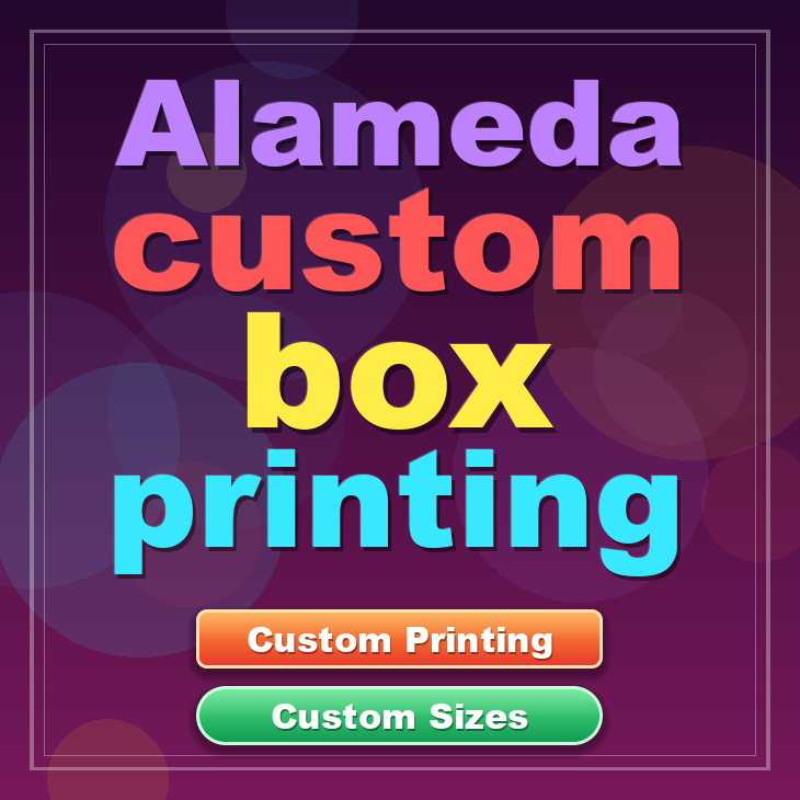 Alameda custom box printing