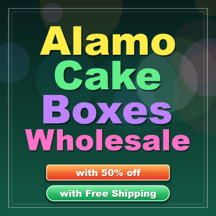 Alamo cake boxes