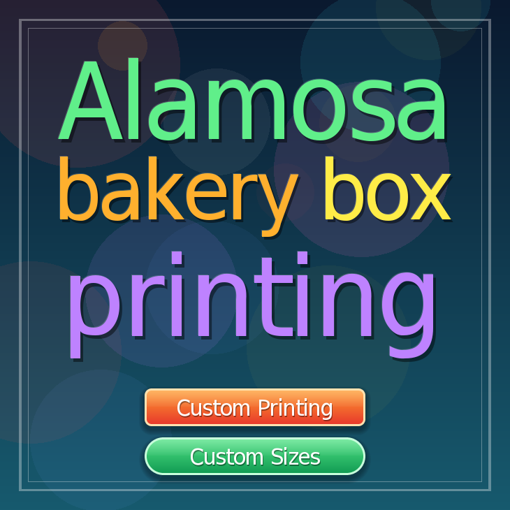 Alamosa bakery box printing