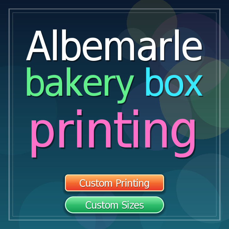 Albemarle bakery box printing