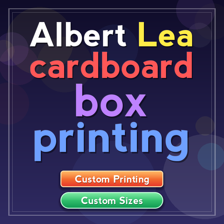 Albert Lea cardboard box printing