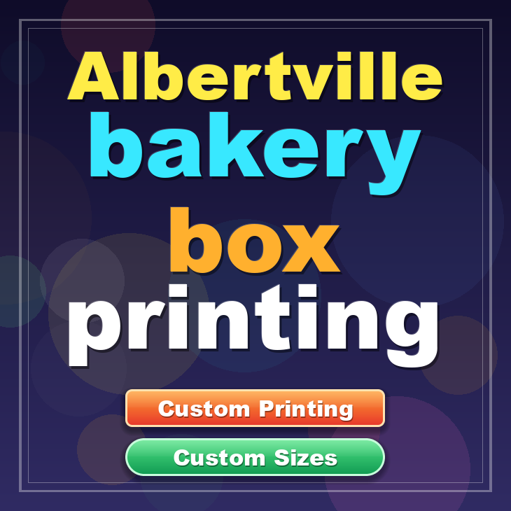 Albertville bakery box printing