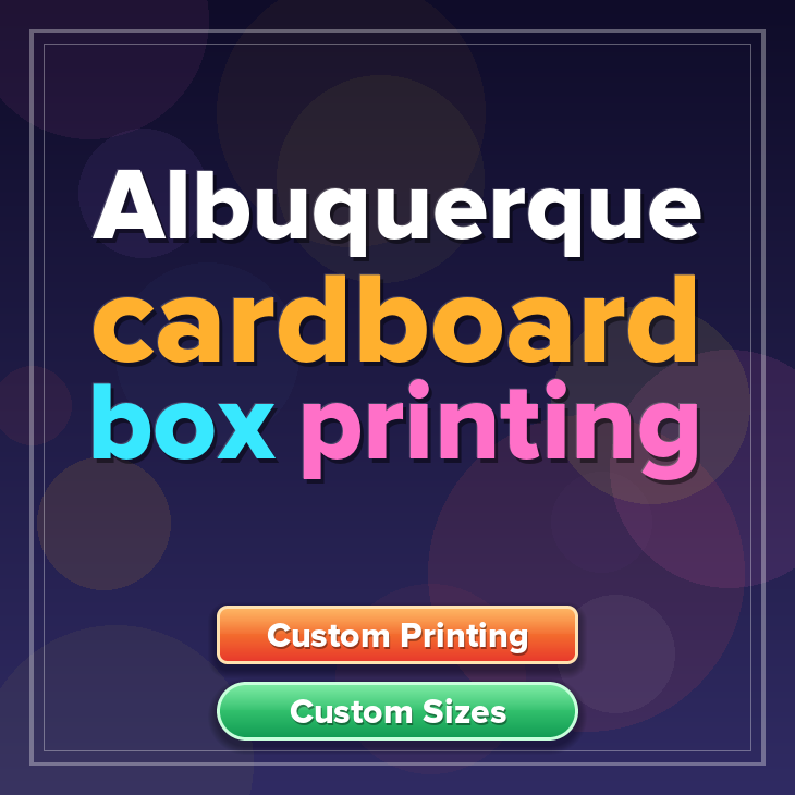 Albuquerque cardboard box printing