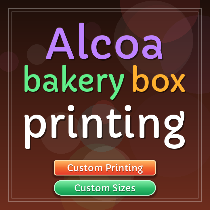 Alcoa bakery box printing