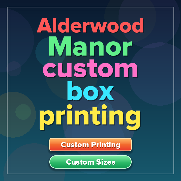Alderwood Manor custom box printing