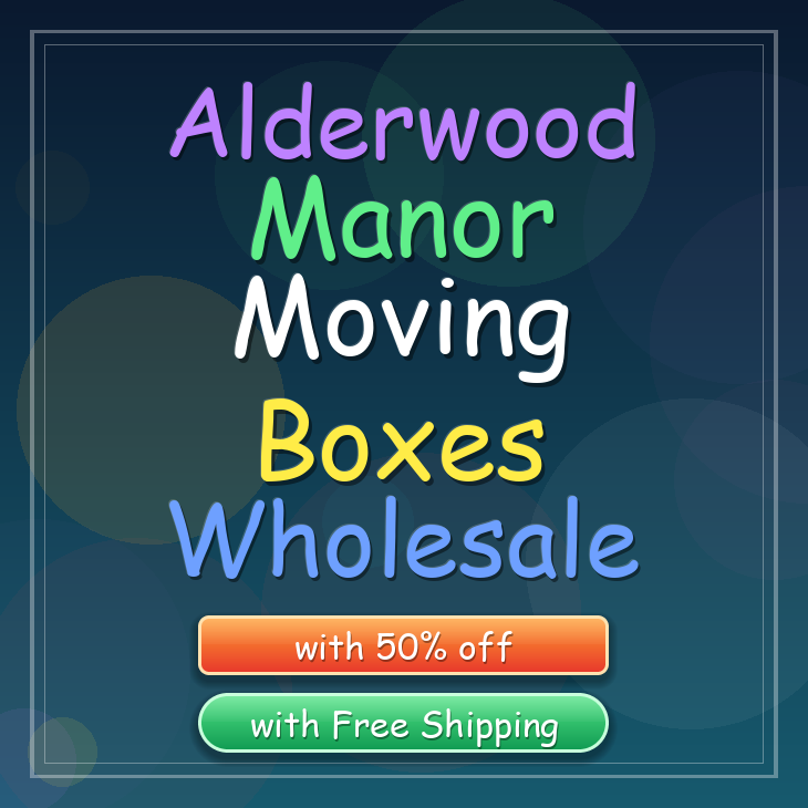Alderwood Manor moving boxes