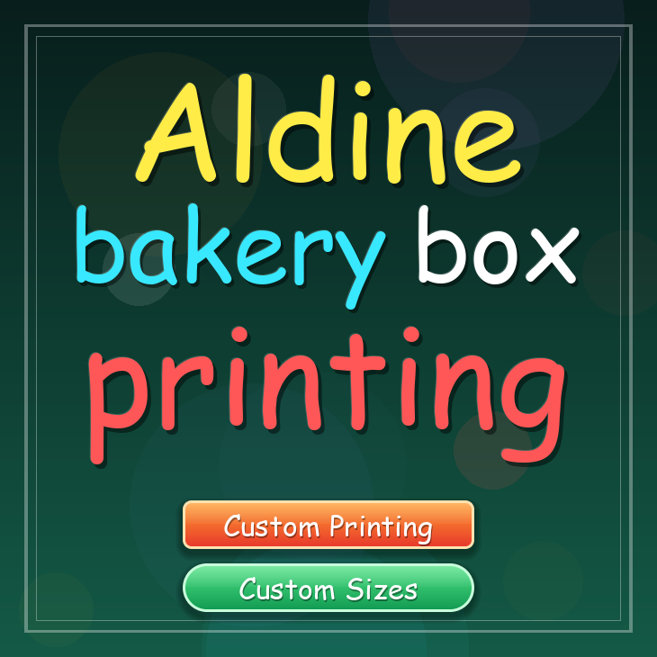 Aldine bakery box printing