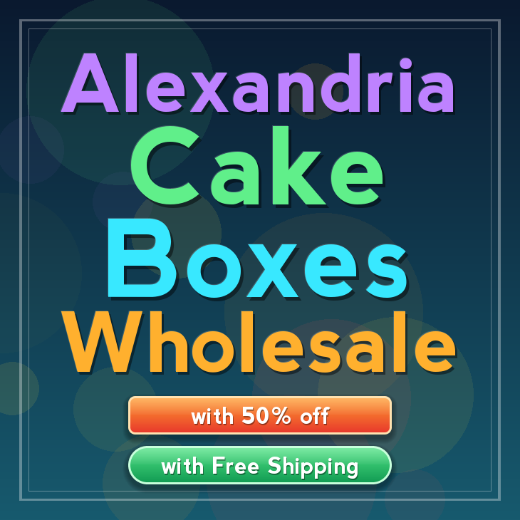 Alexandria cake boxes