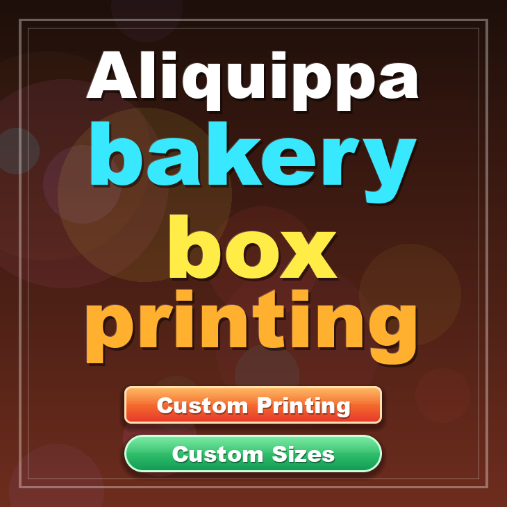 Aliquippa bakery box printing