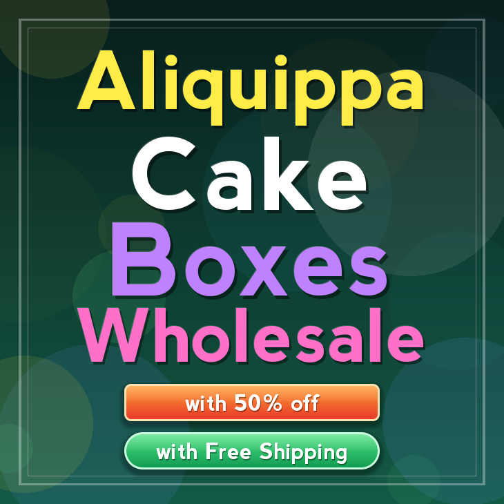 Aliquippa cake boxes