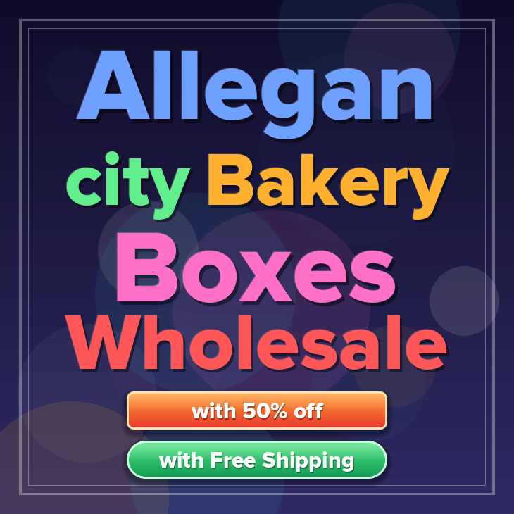 Allegan City bakery boxes