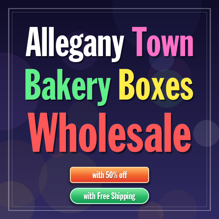 Allegany Town bakery boxes