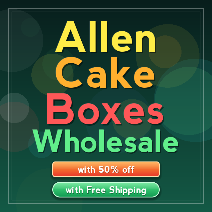 Allen cake boxes