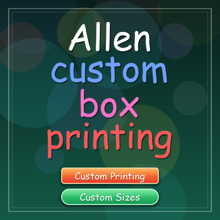 Allen custom box printing