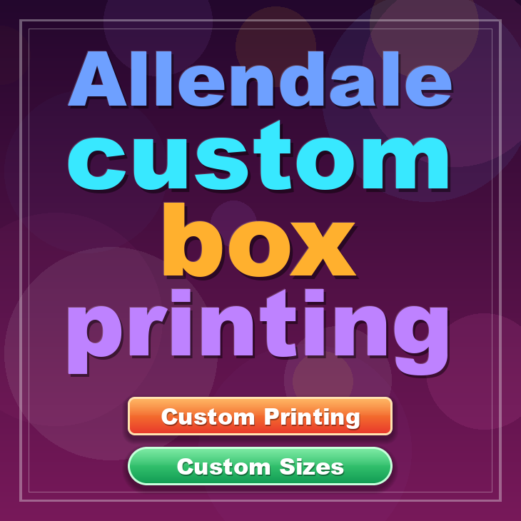 Allendale custom box printing