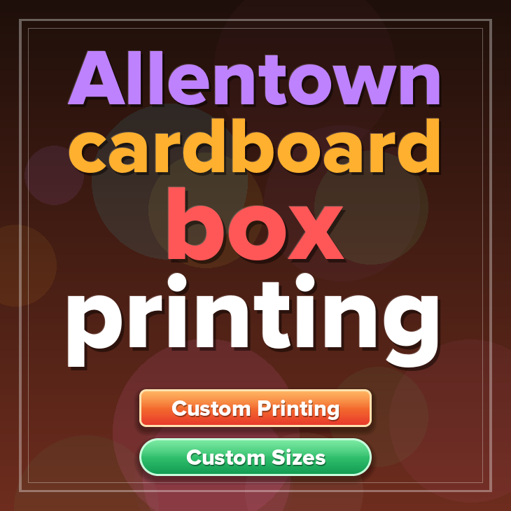 Allentown cardboard box printing