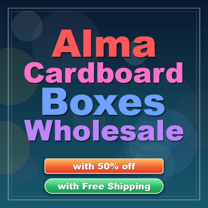 Alma cardboard boxes