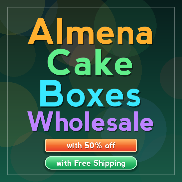 Almena cake boxes