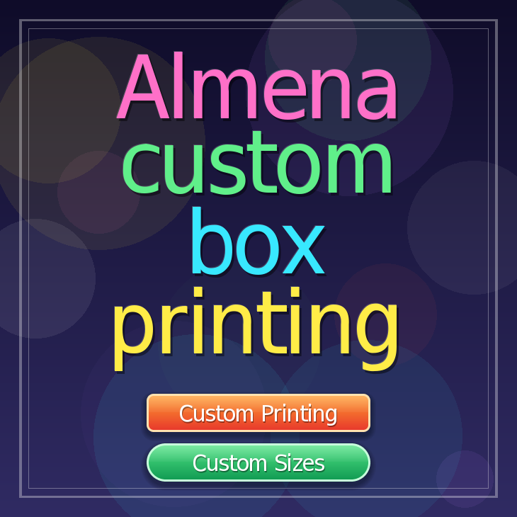Almena custom box printing