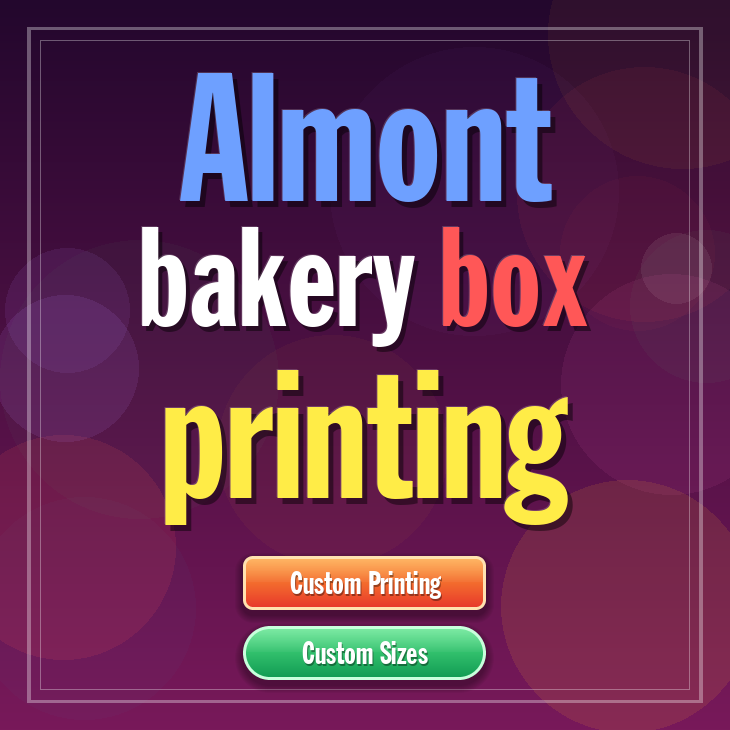 Almont bakery box printing