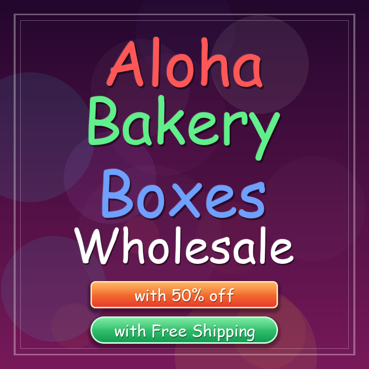 Aloha bakery boxes