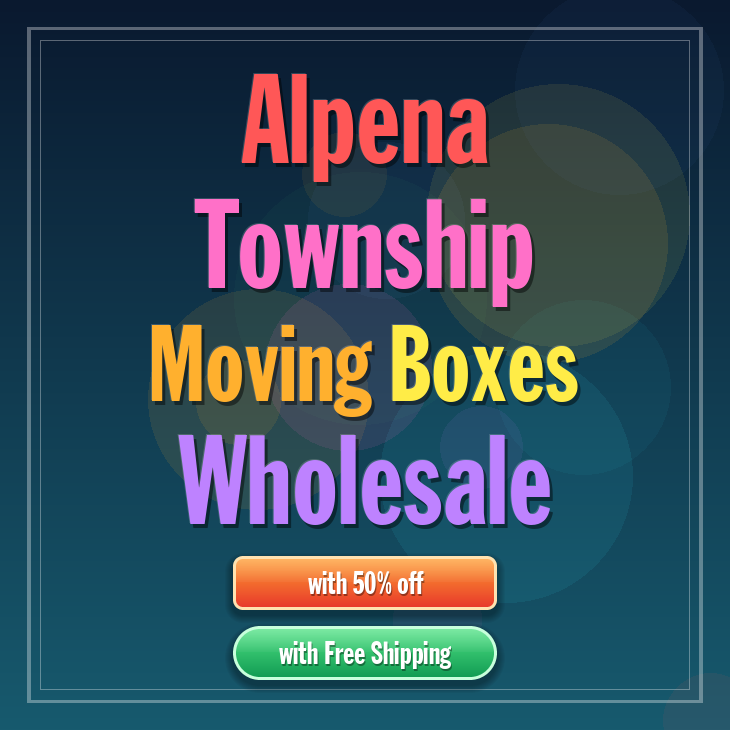 Alpena Township moving boxes